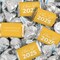Yellow Graduation Candy Party Favors Class of 2025 Hershey’s Miniatures & Silver Kisses 128 Pcs